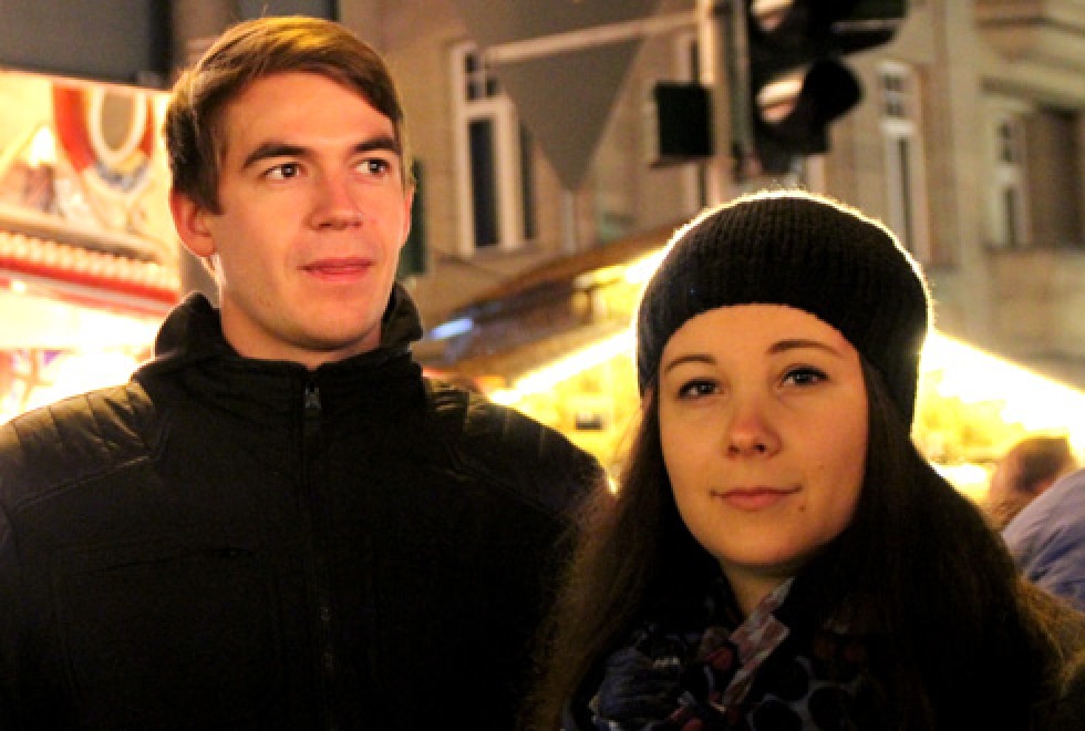 Praktikant und Freundin