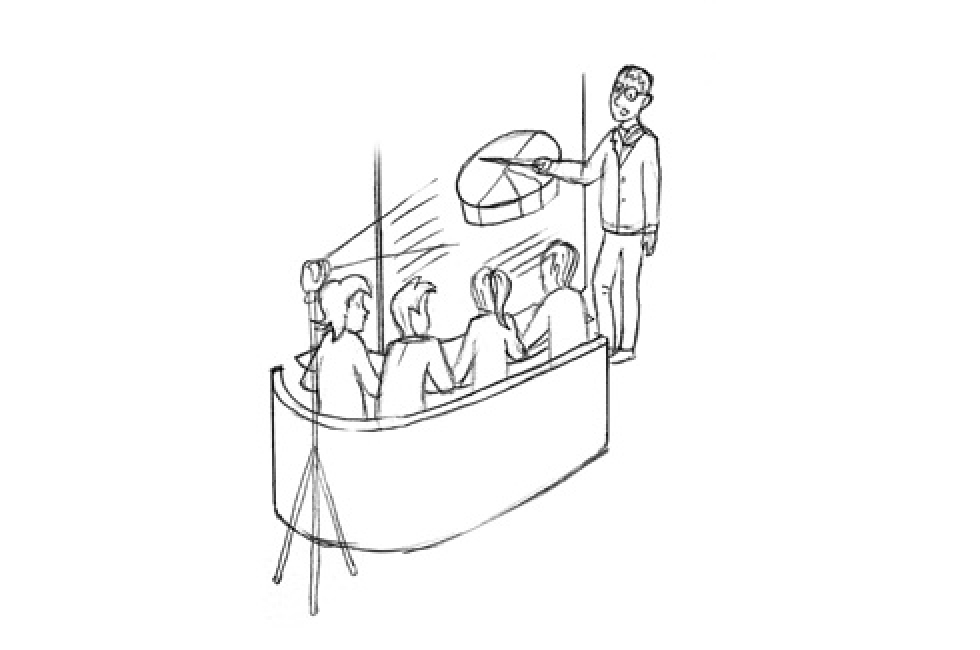 Diese Szene zeigt synchrone Lernphasen als Präsenzunterricht vor Ort. Die Unterrichtsinhalte können durch die Mitarbeiter jederzeit in Form digitaler Lernangebote wieder eingesehen werden. Diese Szene zeigt synchrone Lernphasen als Präsenzunterricht vor Ort. Die Unterrichtsinhalte können durch die Mitarbeiter jederzeit in Form digitaler Lernangebote wieder eingesehen werden.