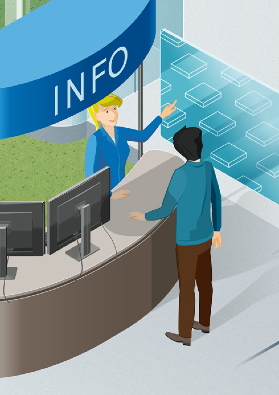 Detailansichten des Dialogbilds. Detailansichten des Dialogbilds.