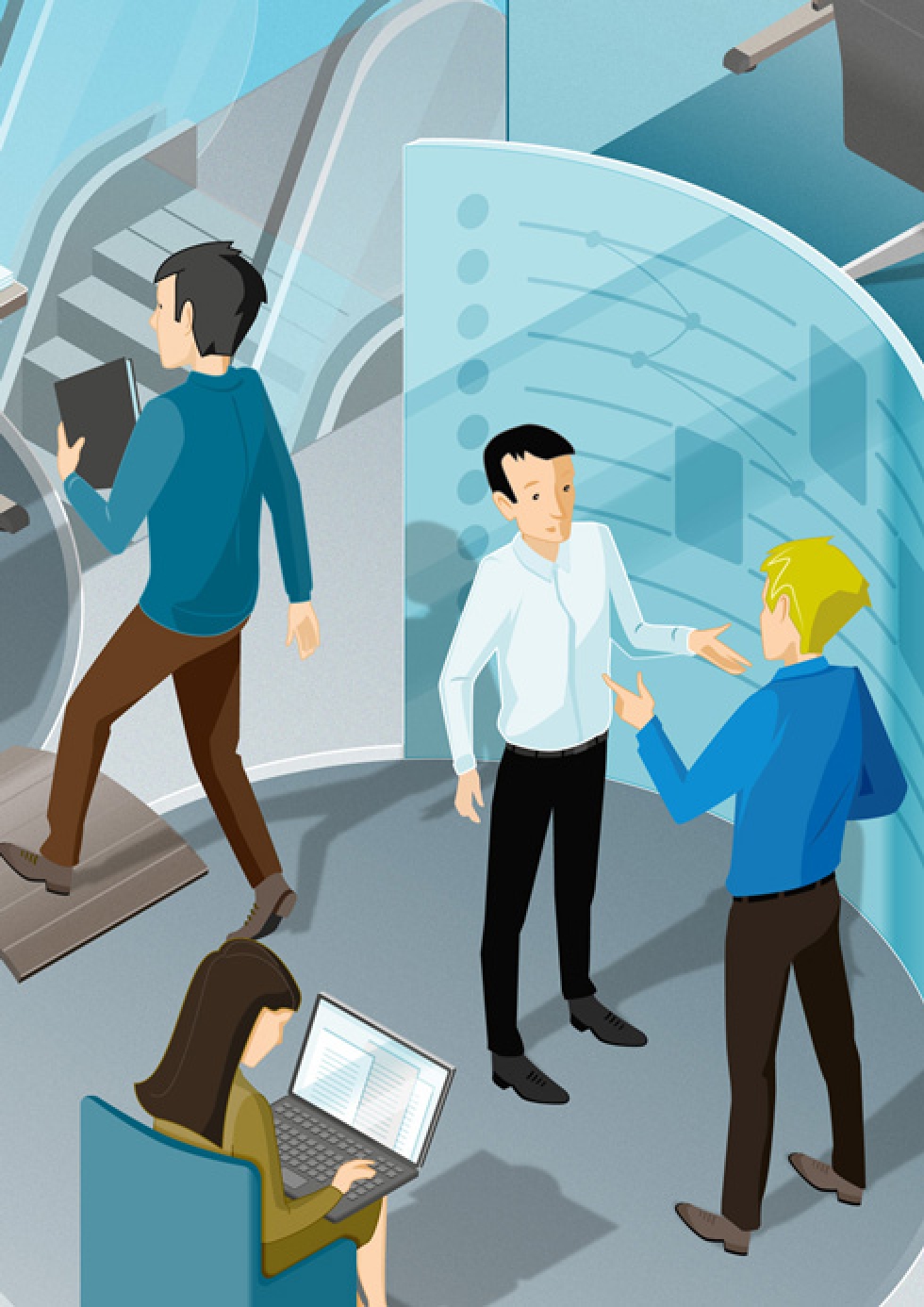 Detailansichten des Dialogbilds. Detailansichten des Dialogbilds.