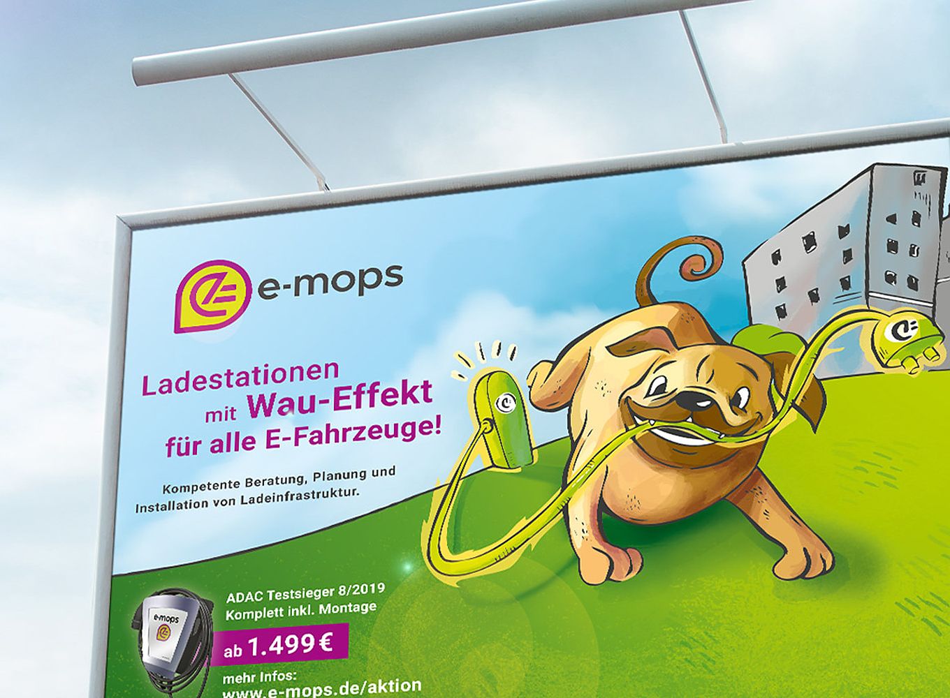 Regionale Werbekampagne mit Großflächenplakaten