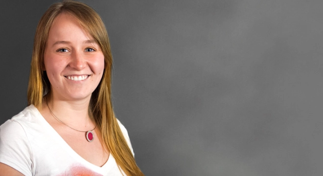 Luise Winkler, Auszubildende Mediengestalterin