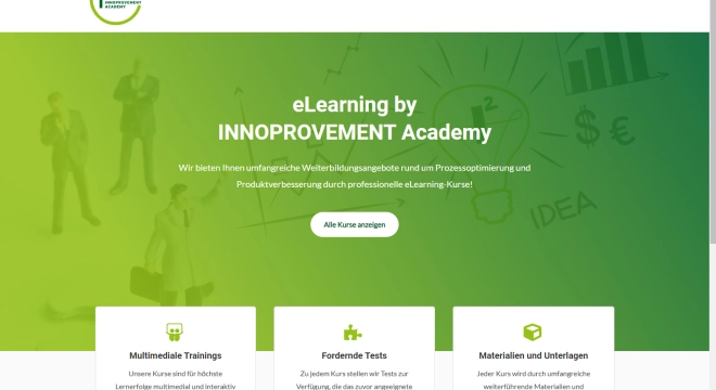 Einrichtung einer Plattform für E-Learning