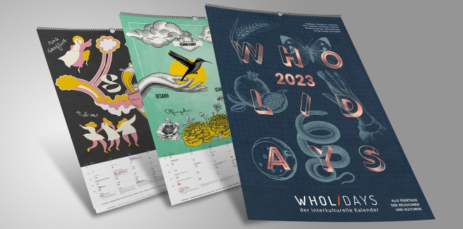 wholidays 2023 – Infos zur neunten Ausgabe des interkulturellen Kalenders