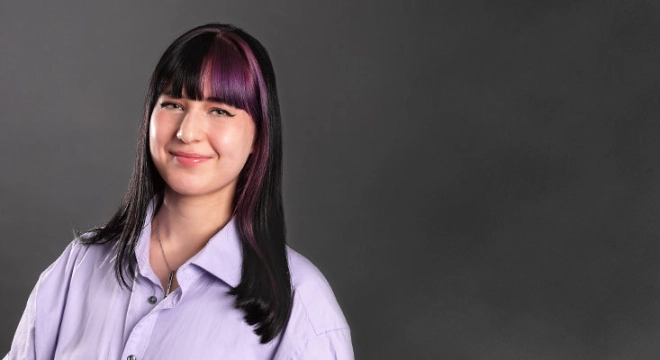 Melanie Rode, Semesterpraktikantin