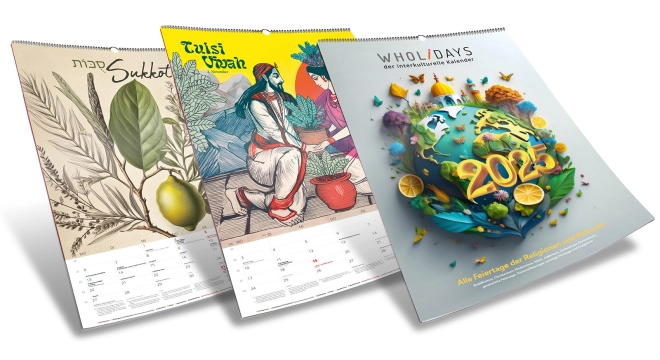 wholidays 2025 – die innovative elfte Ausgabe des interkulturellen Kalenders