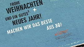 3G-Nachweis bei Wildner+Designer – unser Weihnachtsgruß 2021 per Video