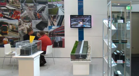 Messedesign zum Stand von REGUM auf der InnoTrans 2012