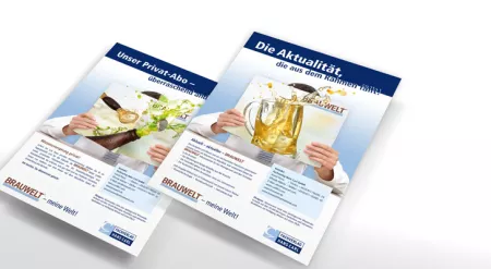 Anzeigen-Kampagne für die Fachzeitschrift BRAUWELT