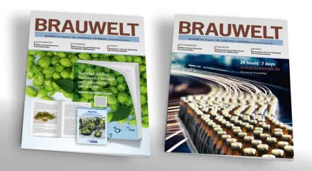 Titelentwürfe für das Brauwelt-Magazin