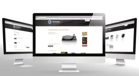 Exklusiver Onlineshop für Luxusprodukte von clearaudio