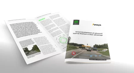 Whitepaper zur Kooperation bei HUDs mit Ansys 