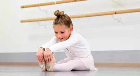 Fotoshooting für die Website der jungen Tanzschule