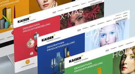 Neugestaltung der Website kaiser-lacke.de