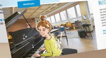 Smarte Kombination von Fotografie und Illustration
