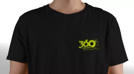 T-Shirts für Tanzschüler und Flyer zur offenen Tanzstunde