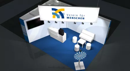 Design für den Stand auf der Consozial 2023 in Nürnberg