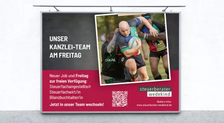 Motivserie für Großflächenplakate zur Recruiting-Kampagne