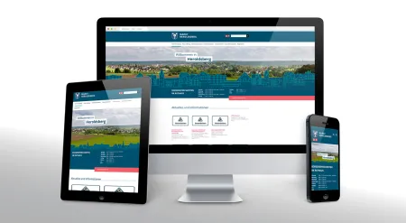 Ausbau und Admini­stra­tion der service­freund­lichen Website