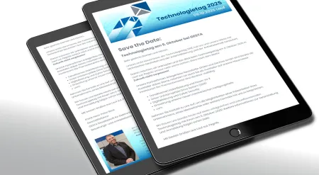 Digitale Einladung und Anmeldung zum „GESTA Technologietag 2025“