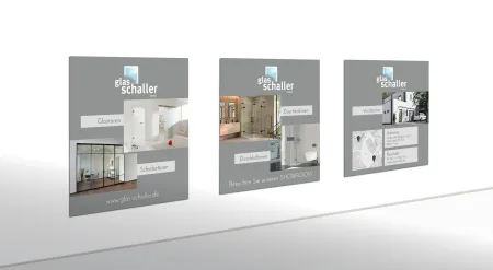 Werbefläche an der Einfahrt zur IKEA in Fürth