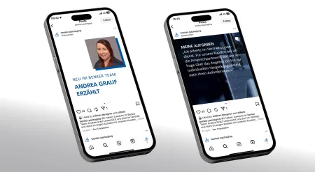 Reels, Posts und Stories für Instagram, Facebook und LinkedIn