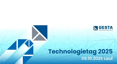 Key Visual zur Hausmesse „GESTA Technologietag 2025“
