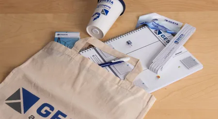 Giveaways für die Besu­cher des Techno­logie­tags 2025