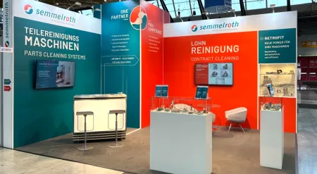 Standdesign für die Fachmesse parts2clean 2025