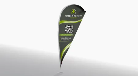 Beachflags, Flyer und mehr für positive Auftritte bei Firmen-Events