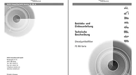 Betriebsanleitung FS MK-Serie in 5 Sprachen