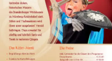  Flyer zum sonntäglichen Familien-Ritteressen