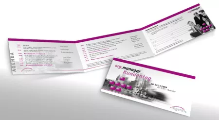 Zweistufiges Mailing zum org.manager® Kundentag