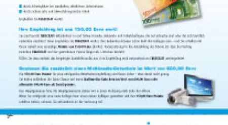 Flyer "Mitarbeiter werben Mitarbeiter"