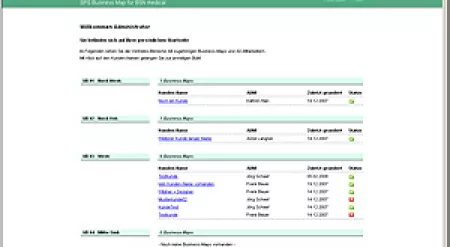 Digitale &quot;SPS Business Map&quot;