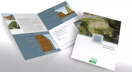 Folder zu Geotechnischen Systemlösungen