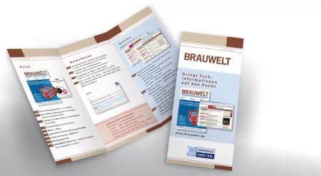 Folder zu Abonnements von Fachzeitschriften