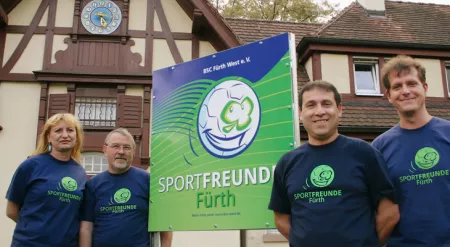 Sportverein im neuen Dress