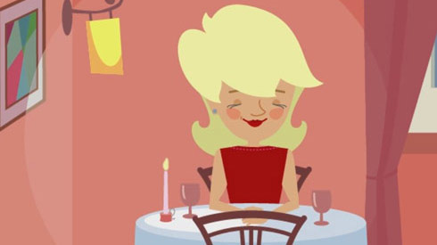 Die Geschichte um ein Liebespaar spricht Zuschauer sofort emotional an. Elektrobit Animation 2