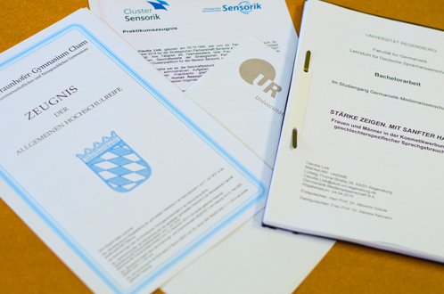 Der Weg vor der Ausbildung Der Weg vor der Ausbildung