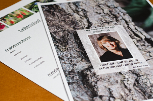 Der kreative Lebenslauf unserer Azubine Der kreative Lebenslauf unserer Azubine