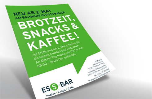 Einladungs-Flyer zur Eröffnung vom 2. Mai Einladungs-Flyer zur Eröffnung vom 2. Mai