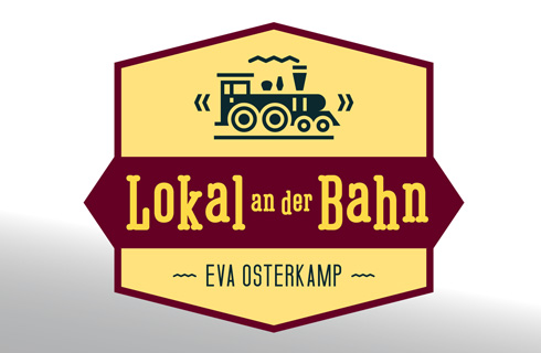 Nostalgisch mit Hinweis zur Bahnnähe. Nostalgisch mit Hinweis zur Bahnnähe.