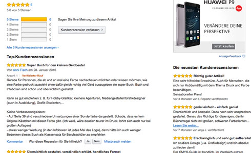 … mit durchwegs positiven Bewertungen und Kundenrezensionen … mit durchwegs positiven Bewertungen und Kundenrezensionen