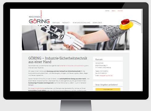 Neu: Das großzügige Layout mit angemessenem Abstand zwischen den einzelnen Layout-Elementen, kommt vor allem auf größeren Desktop-Monitore bestens zur Geltung. Neu: Das großzügige Layout mit angemessenem Abstand zwischen den einzelnen Layout-Elementen, kommt vor allem auf größeren Desktop-Monitore bestens zur Geltung.