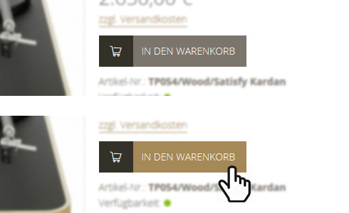 … oder ansprechend gestaltete Schaltflächen mit dezenten Animationen beim Interagieren. … oder ansprechend gestaltete Schaltflächen mit dezenten Animationen beim Interagieren.