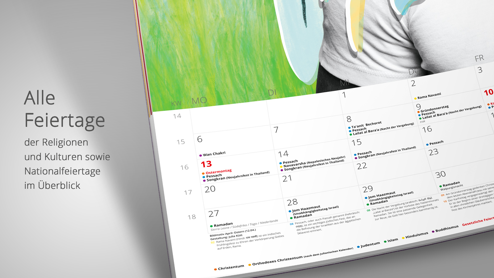 wholidays – der interkulturelle Kalender 2020