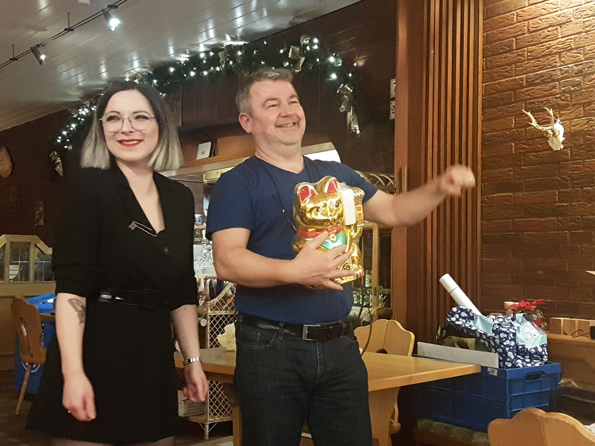 Foto von der Weihnachtsfeier