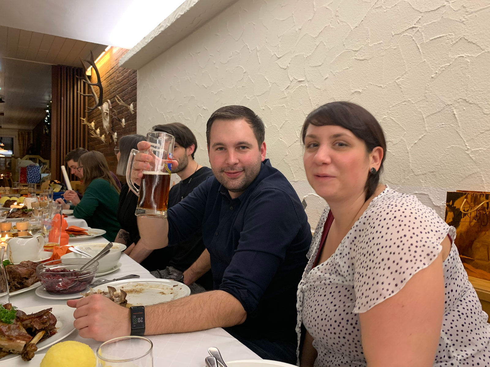 Foto von der Weihnachtsfeier