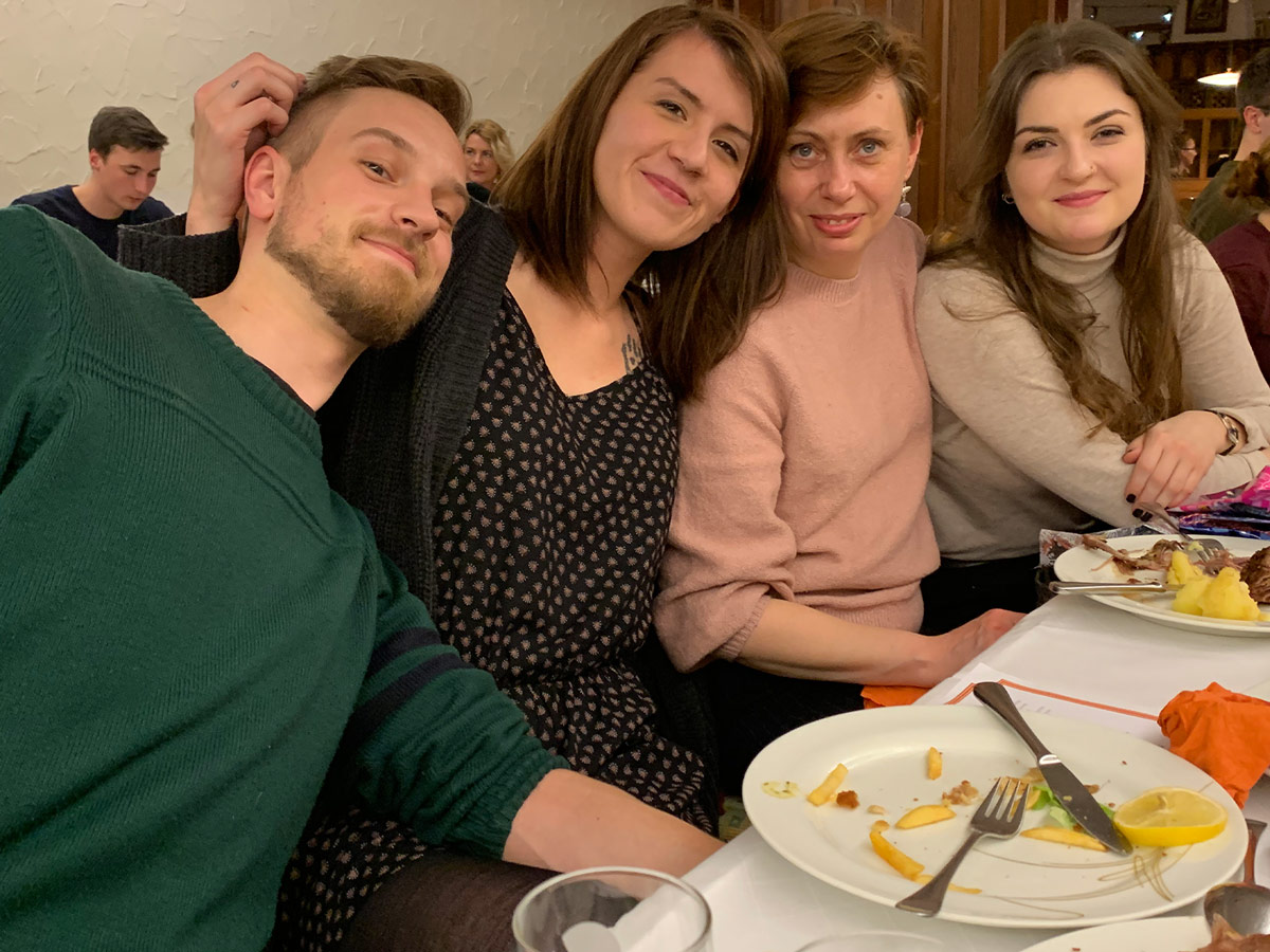 Foto von der Weihnachtsfeier